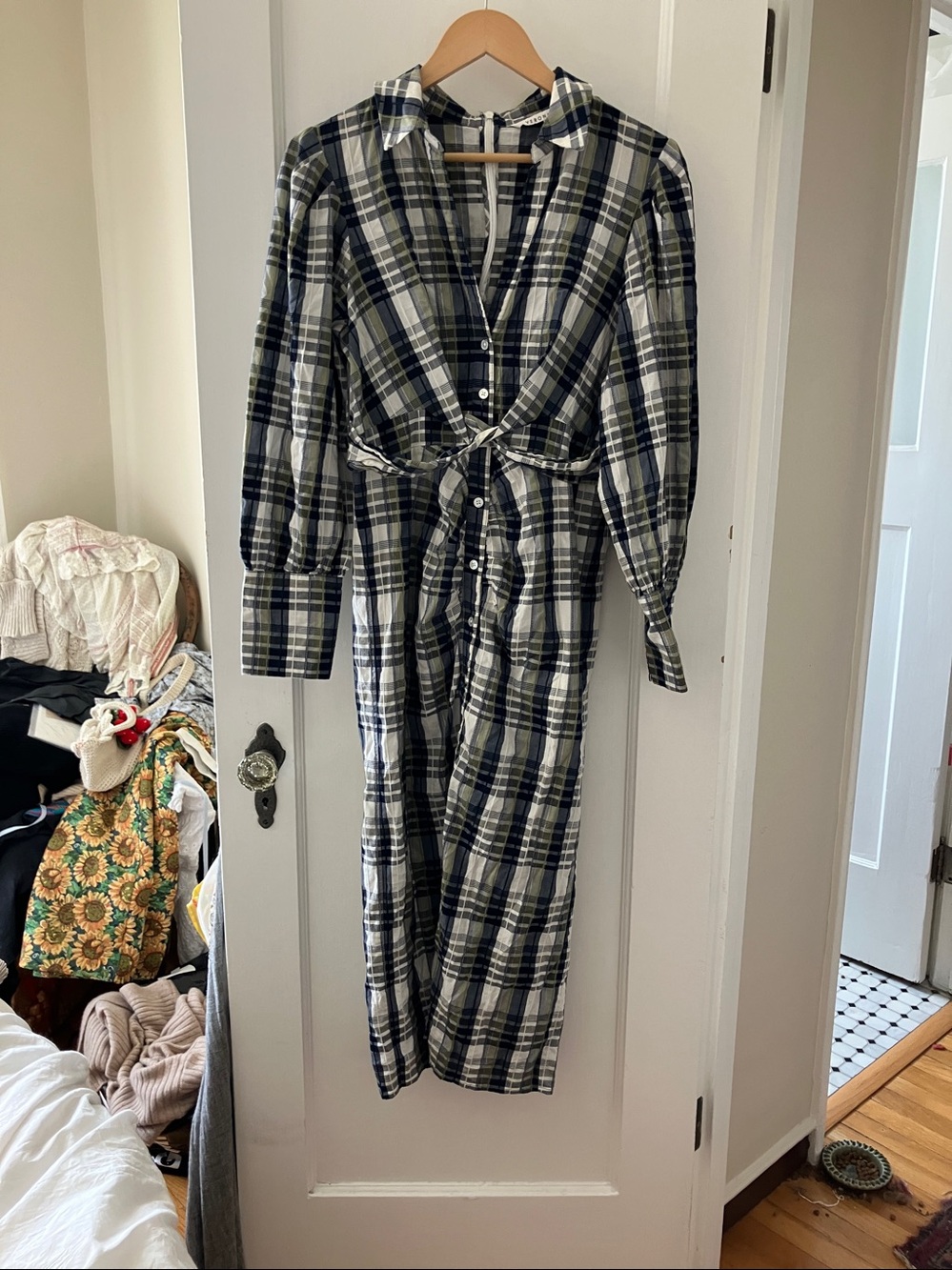 VERONICA BEARD plaid dress - Picture 8 of 8